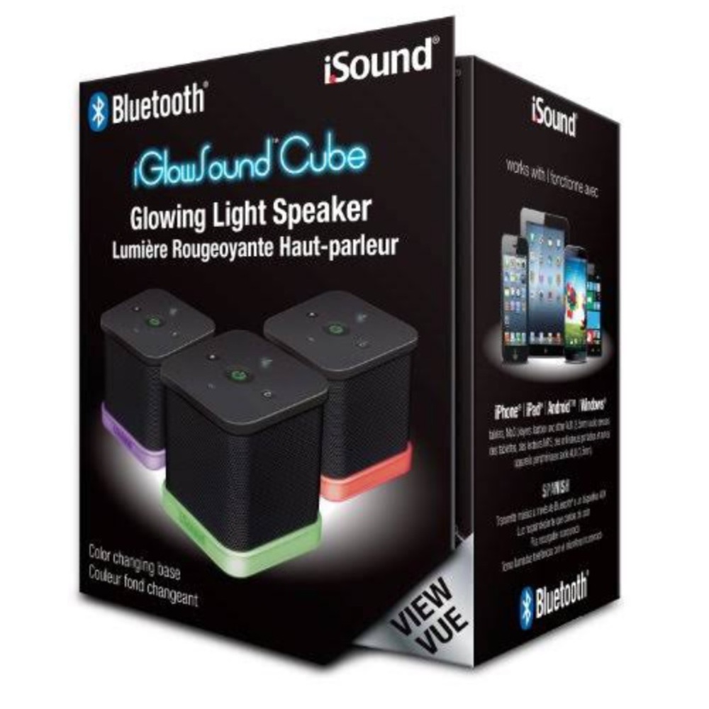 iGlowSound Cube Wireless Bluetooth Speaker